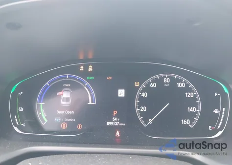 2020 Honda Accord Touring Hybrid из США, поврежденный, VIN 1HGCV3F93LA016411